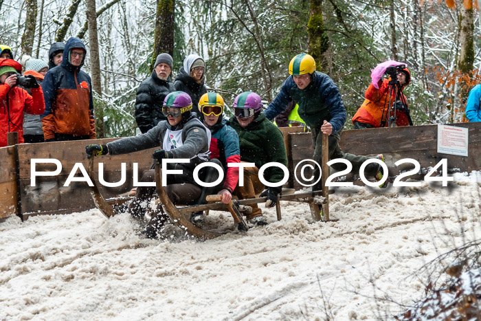53. Hornschlittenrennen Partenkirchen, 06.01.2024