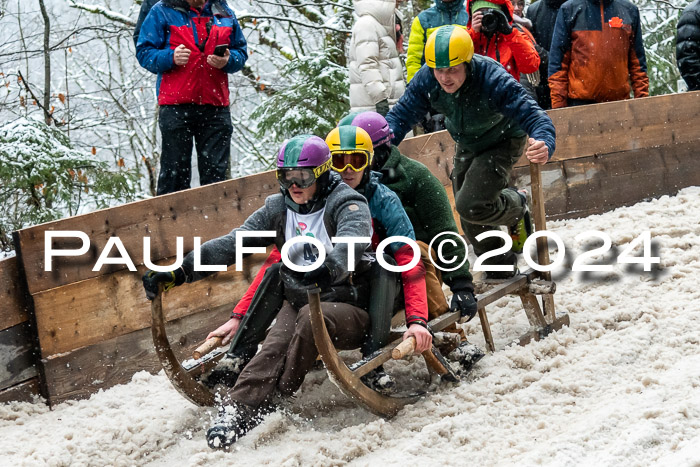 53. Hornschlittenrennen Partenkirchen, 06.01.2024