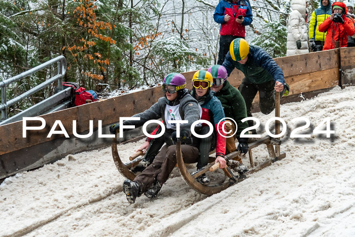 53. Hornschlittenrennen Partenkirchen, 06.01.2024