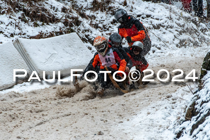 53. Hornschlittenrennen Partenkirchen, 06.01.2024