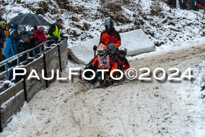 53. Hornschlittenrennen Partenkirchen, 06.01.2024