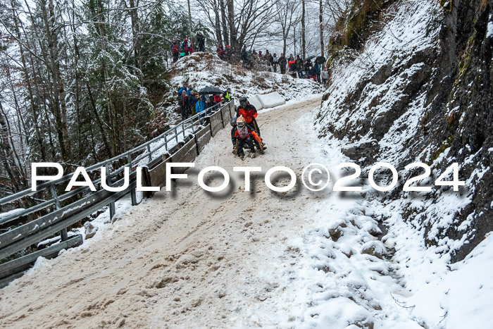 53. Hornschlittenrennen Partenkirchen, 06.01.2024