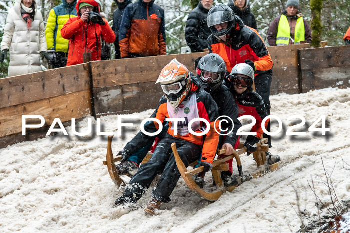 53. Hornschlittenrennen Partenkirchen, 06.01.2024