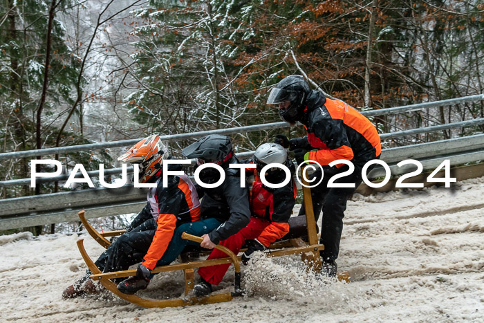 53. Hornschlittenrennen Partenkirchen, 06.01.2024