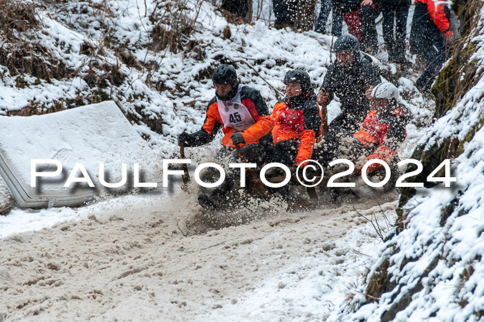 53. Hornschlittenrennen Partenkirchen, 06.01.2024
