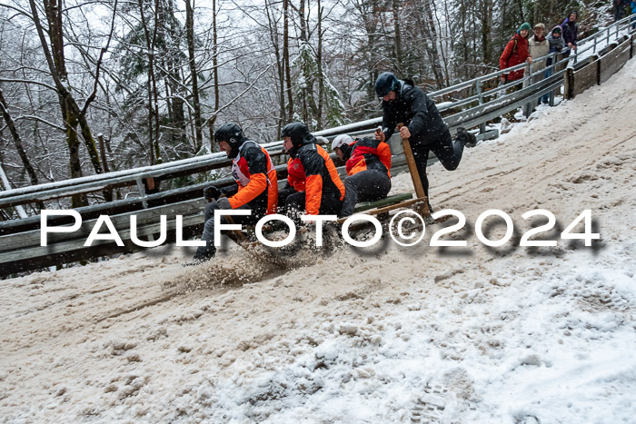 53. Hornschlittenrennen Partenkirchen, 06.01.2024