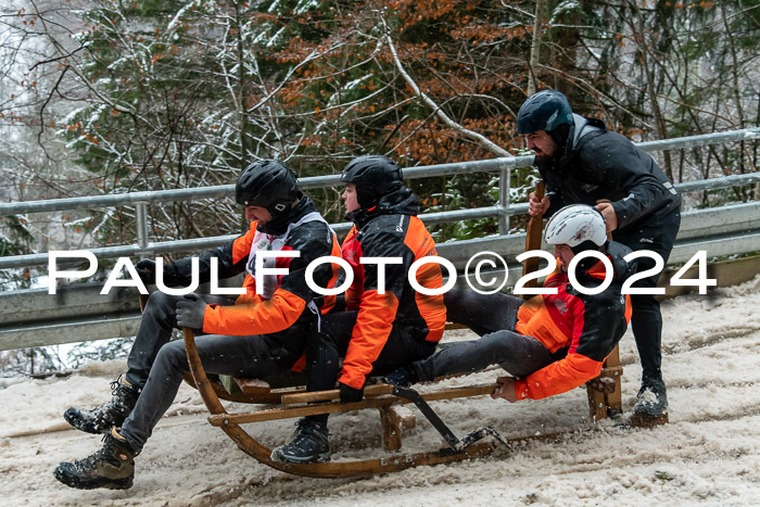 53. Hornschlittenrennen Partenkirchen, 06.01.2024