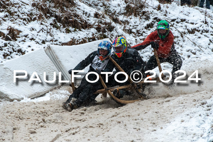 53. Hornschlittenrennen Partenkirchen, 06.01.2024