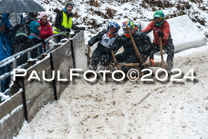 53. Hornschlittenrennen Partenkirchen, 06.01.2024