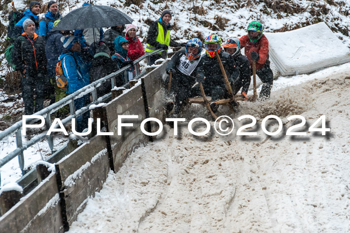 53. Hornschlittenrennen Partenkirchen, 06.01.2024