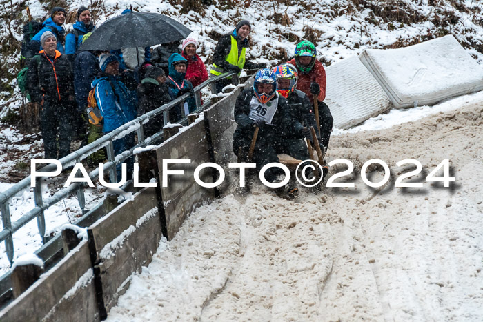 53. Hornschlittenrennen Partenkirchen, 06.01.2024