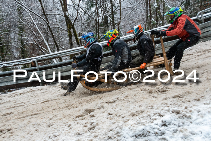 53. Hornschlittenrennen Partenkirchen, 06.01.2024