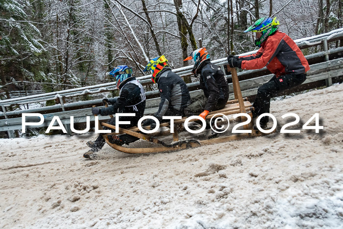 53. Hornschlittenrennen Partenkirchen, 06.01.2024