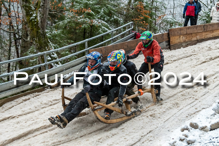 53. Hornschlittenrennen Partenkirchen, 06.01.2024