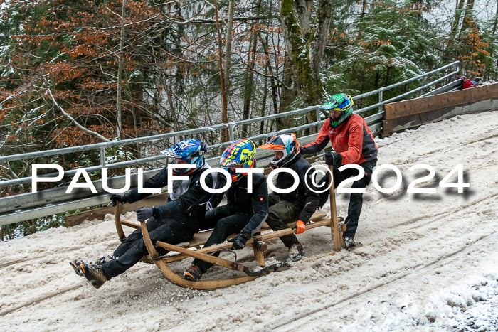 53. Hornschlittenrennen Partenkirchen, 06.01.2024