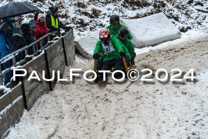 53. Hornschlittenrennen Partenkirchen, 06.01.2024