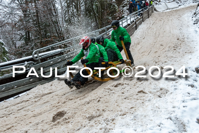 53. Hornschlittenrennen Partenkirchen, 06.01.2024