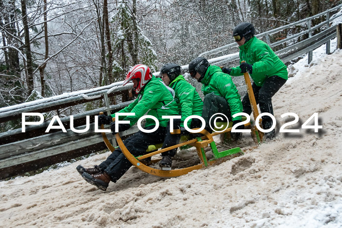53. Hornschlittenrennen Partenkirchen, 06.01.2024