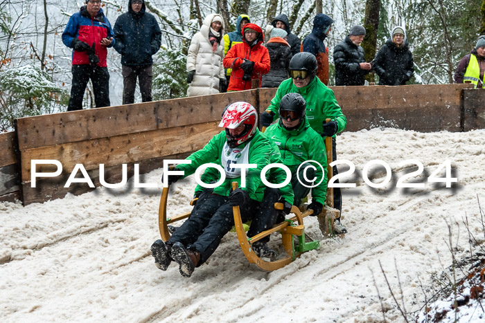 53. Hornschlittenrennen Partenkirchen, 06.01.2024