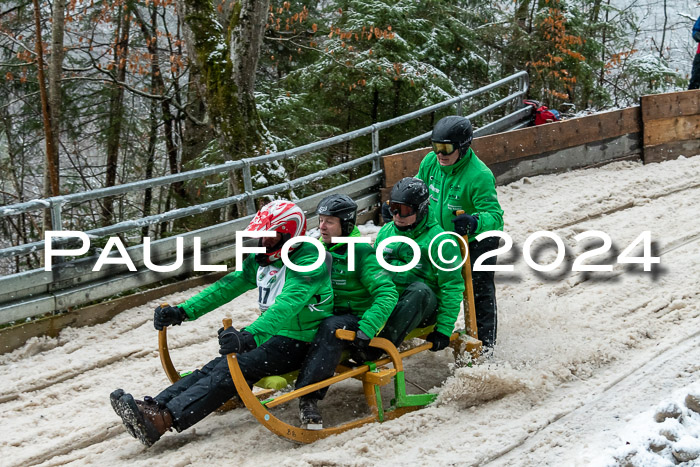 53. Hornschlittenrennen Partenkirchen, 06.01.2024