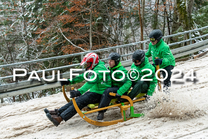53. Hornschlittenrennen Partenkirchen, 06.01.2024