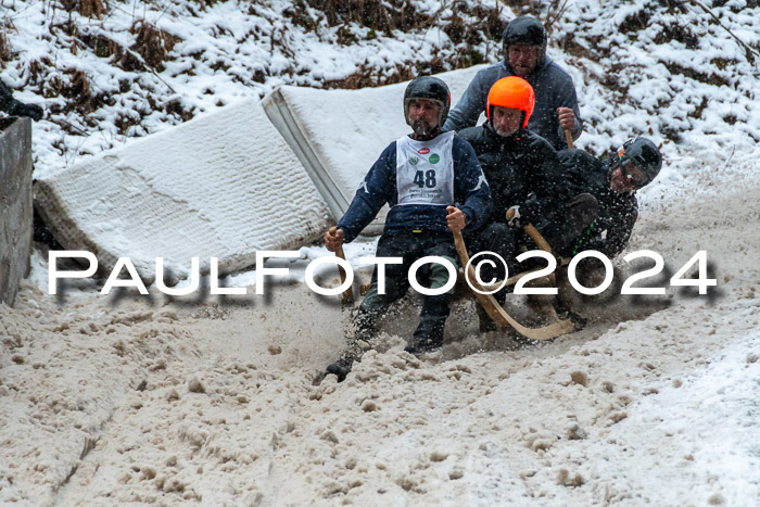 53. Hornschlittenrennen Partenkirchen, 06.01.2024