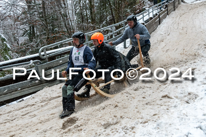 53. Hornschlittenrennen Partenkirchen, 06.01.2024