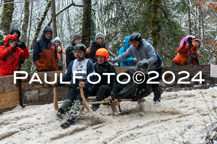 53. Hornschlittenrennen Partenkirchen, 06.01.2024