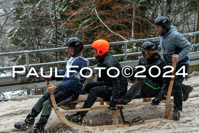 53. Hornschlittenrennen Partenkirchen, 06.01.2024