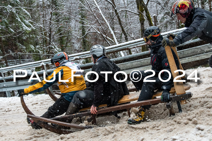 53. Hornschlittenrennen Partenkirchen, 06.01.2024