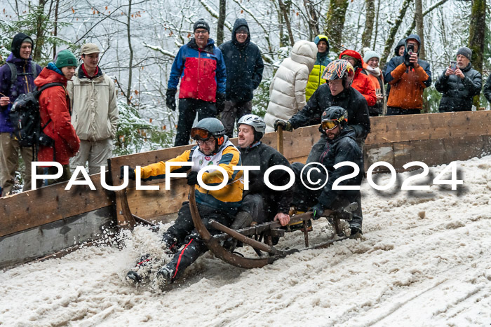 53. Hornschlittenrennen Partenkirchen, 06.01.2024