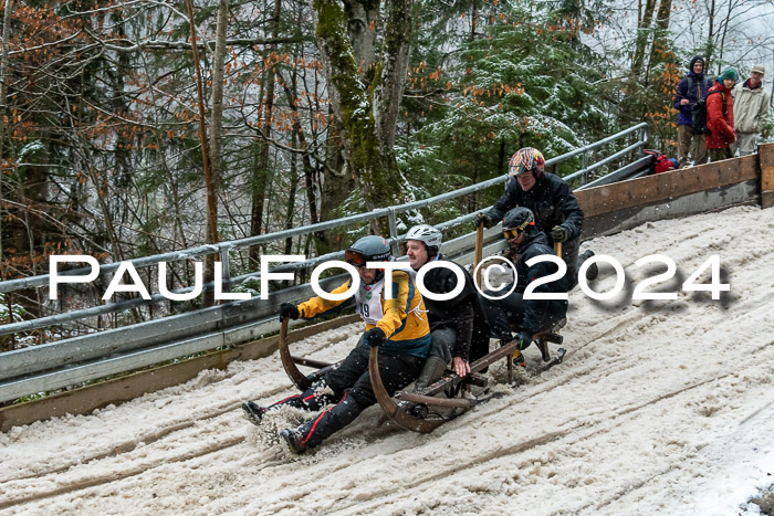 53. Hornschlittenrennen Partenkirchen, 06.01.2024