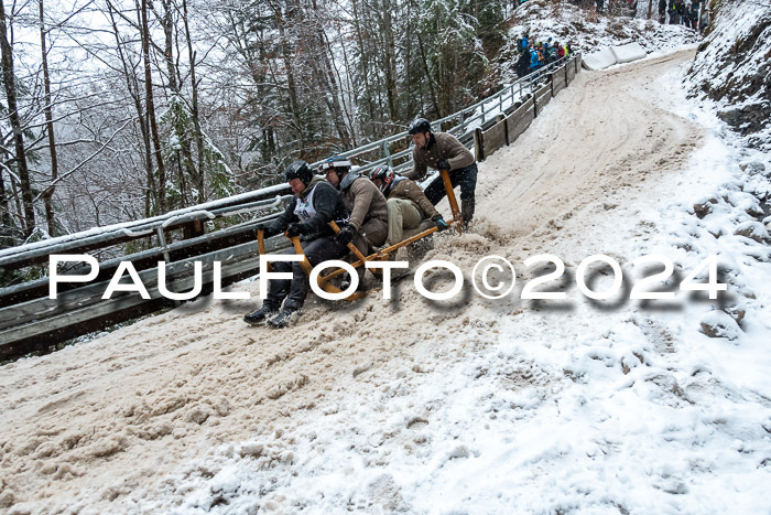 53. Hornschlittenrennen Partenkirchen, 06.01.2024