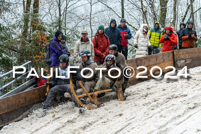 53. Hornschlittenrennen Partenkirchen, 06.01.2024