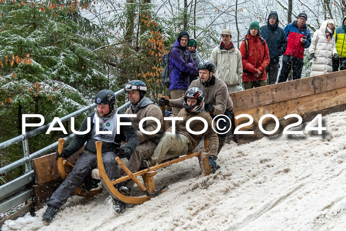 53. Hornschlittenrennen Partenkirchen, 06.01.2024