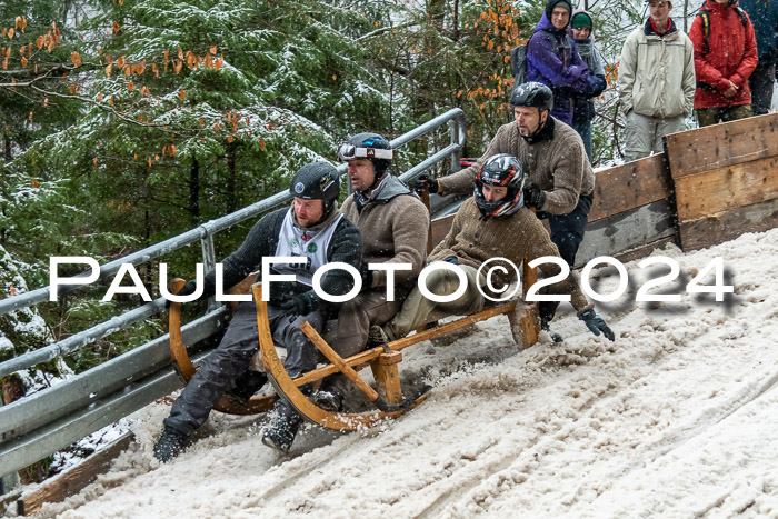 53. Hornschlittenrennen Partenkirchen, 06.01.2024