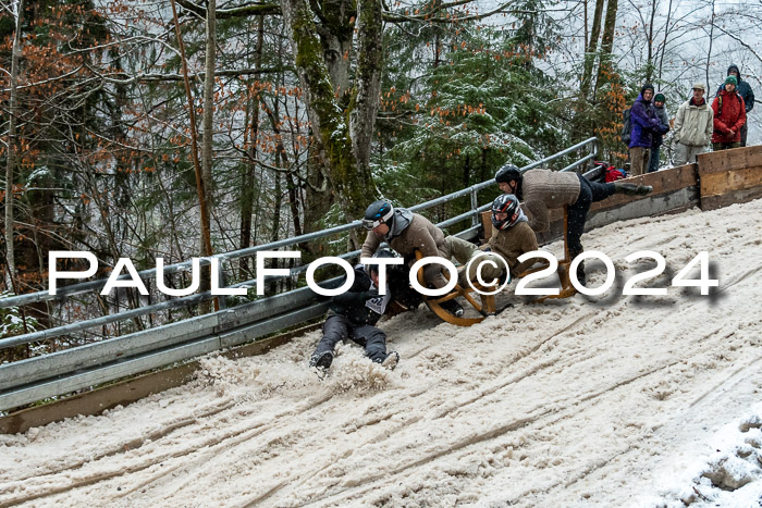 53. Hornschlittenrennen Partenkirchen, 06.01.2024