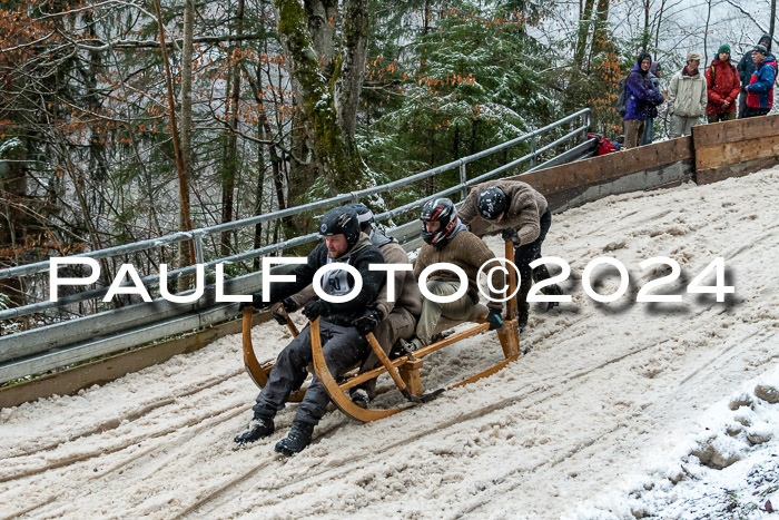 53. Hornschlittenrennen Partenkirchen, 06.01.2024