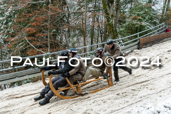 53. Hornschlittenrennen Partenkirchen, 06.01.2024