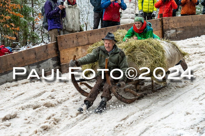53. Hornschlittenrennen Partenkirchen, 06.01.2024