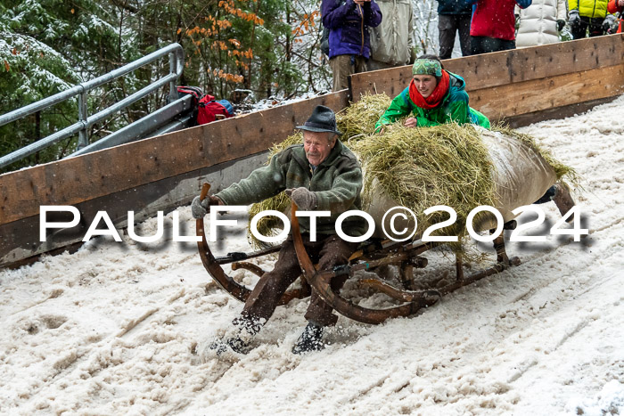 53. Hornschlittenrennen Partenkirchen, 06.01.2024