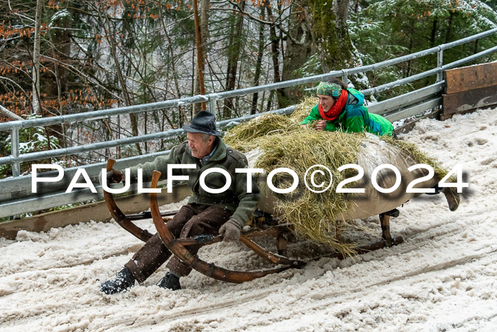 53. Hornschlittenrennen Partenkirchen, 06.01.2024