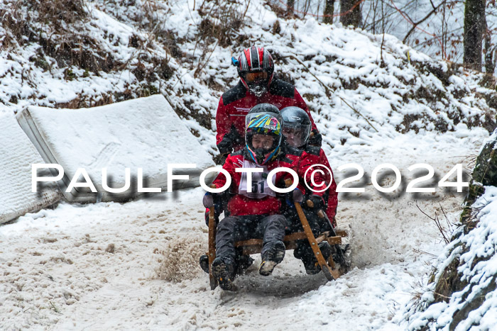 53. Hornschlittenrennen Partenkirchen, 06.01.2024