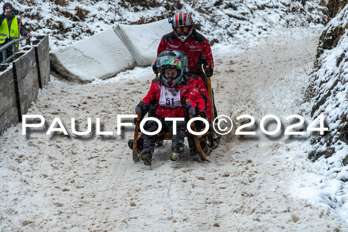 53. Hornschlittenrennen Partenkirchen, 06.01.2024