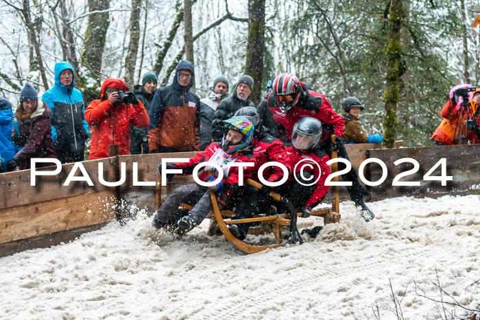 53. Hornschlittenrennen Partenkirchen, 06.01.2024