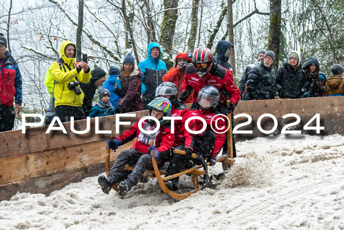 53. Hornschlittenrennen Partenkirchen, 06.01.2024