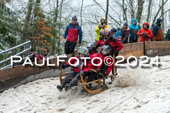 53. Hornschlittenrennen Partenkirchen, 06.01.2024