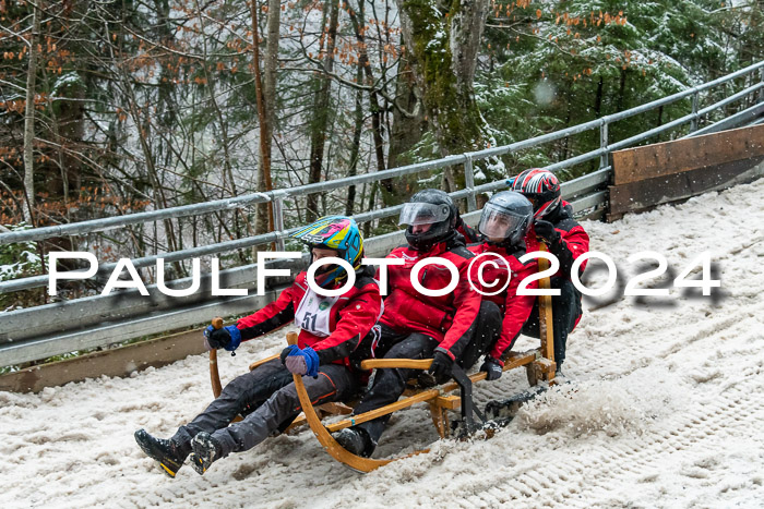 53. Hornschlittenrennen Partenkirchen, 06.01.2024