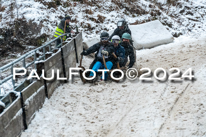 53. Hornschlittenrennen Partenkirchen, 06.01.2024