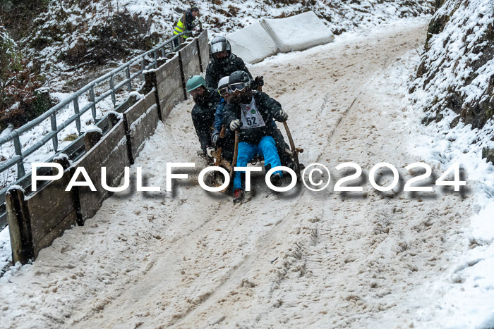53. Hornschlittenrennen Partenkirchen, 06.01.2024